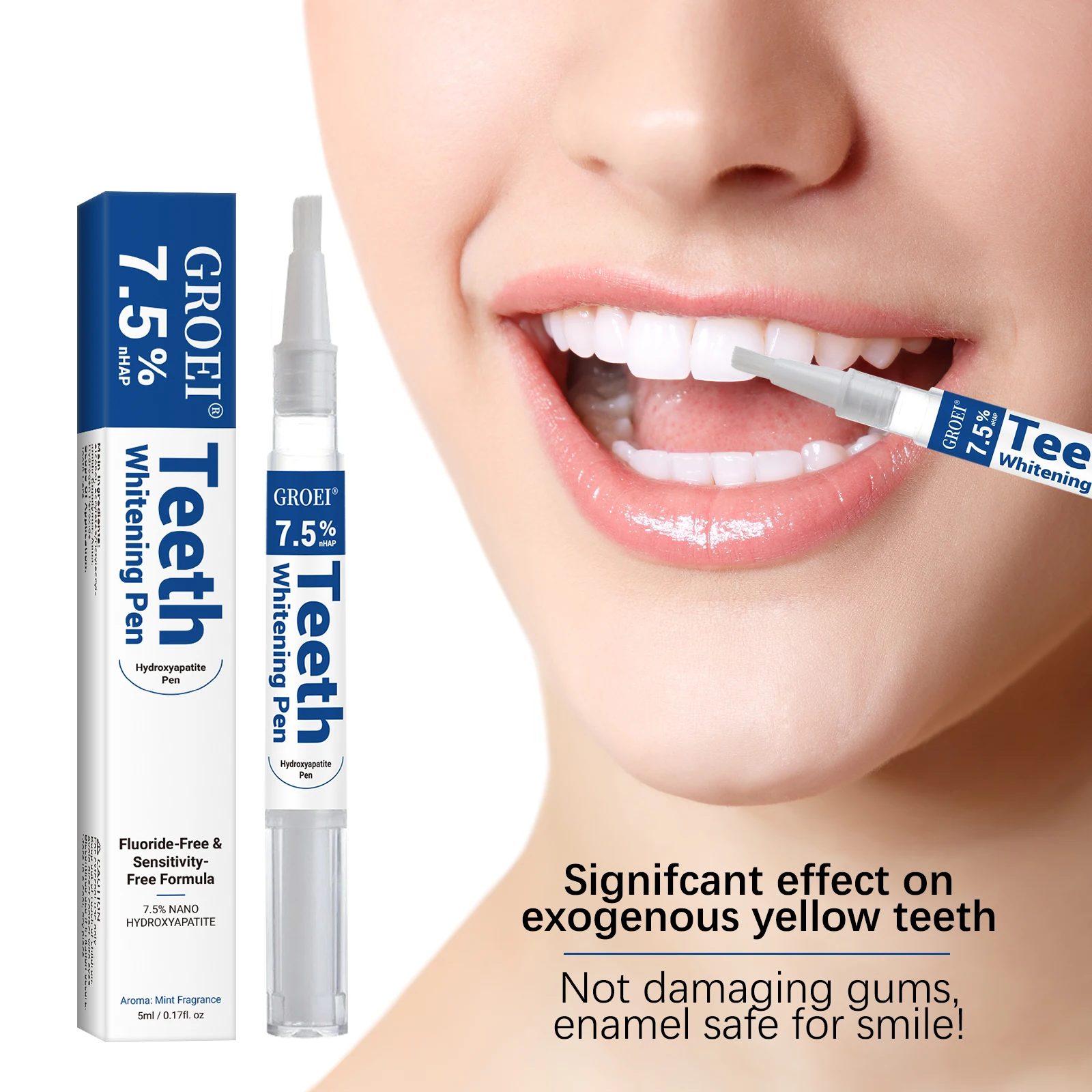 Teeth Whitening Near Me - Caneta branqueadora de dente hidroxapatite, caneta