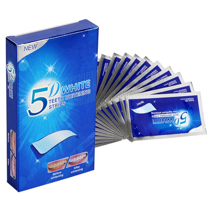 Teeth Whitening Near Me - 1-10 Adesivos 5D para Dentes, Adesivos