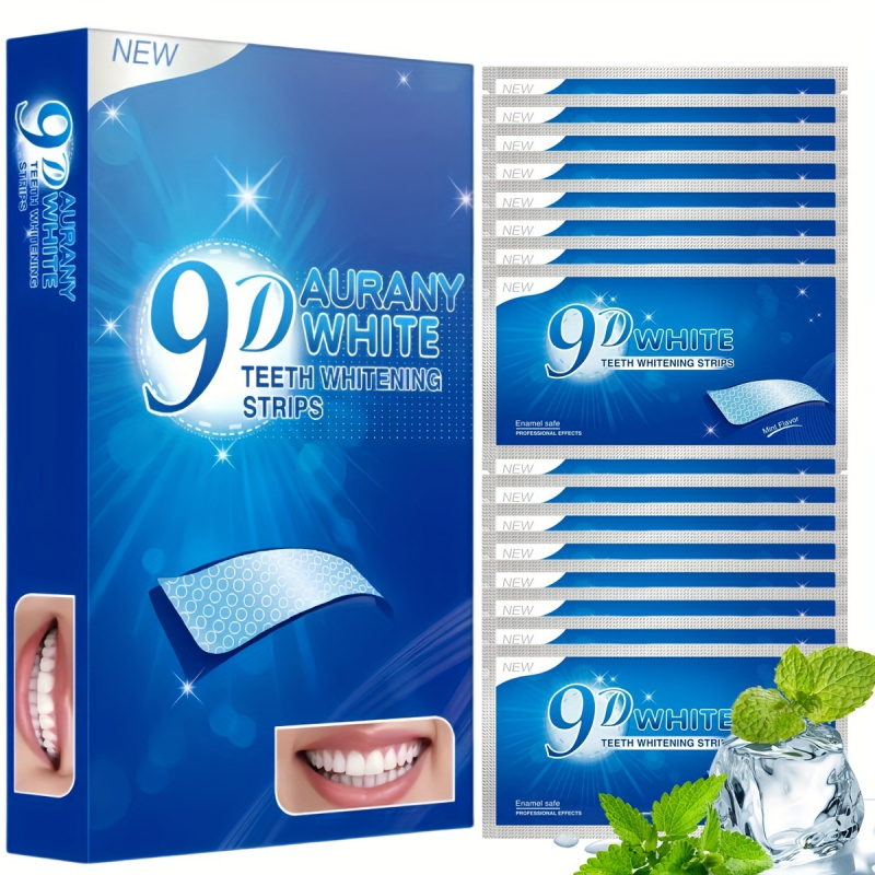 Teeth Whitening Near Me - 21 pares de tiras de clareamento