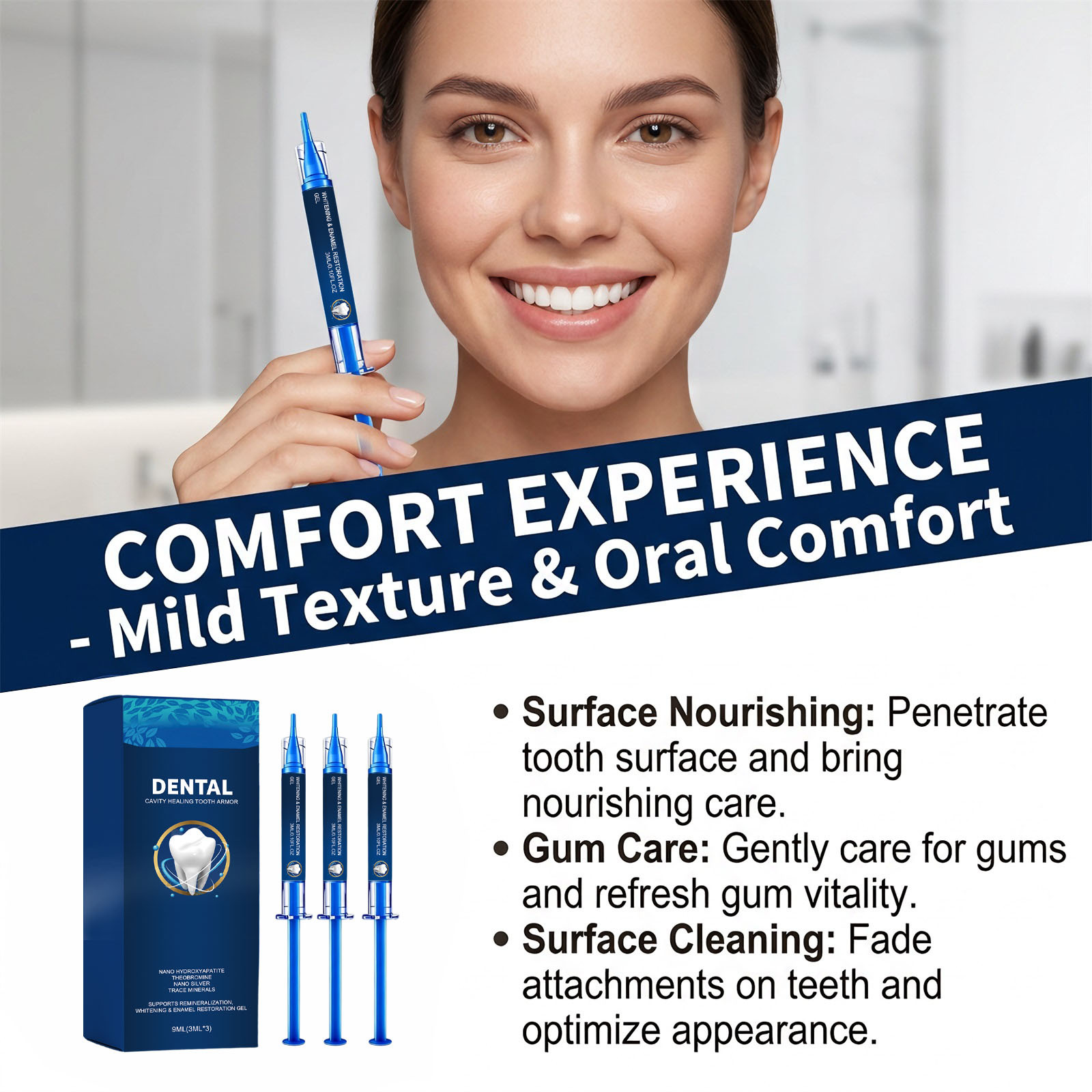 Gel para cuidados com a gengiv - Teeth Whitening Near Me avaliação e preço