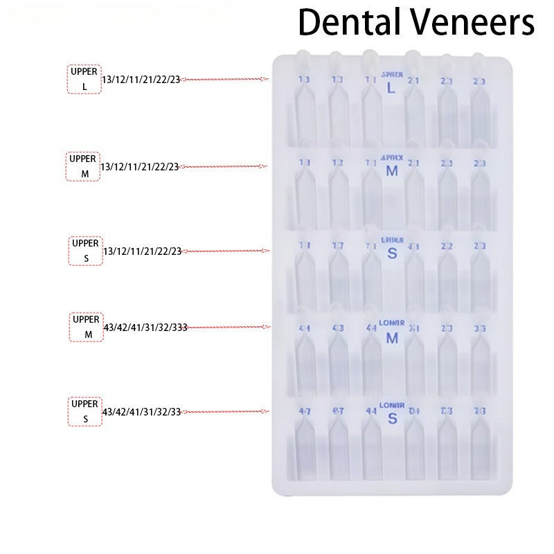 Kit de Moldes para Facetas Den - Teeth Whitening Moulds avaliação e preço