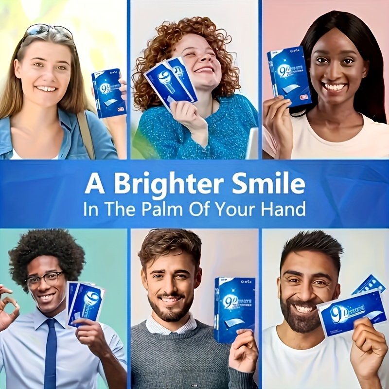 1 caixa (14 peças) tiras de ge - Teeth Whitening Near Me avaliação e preço