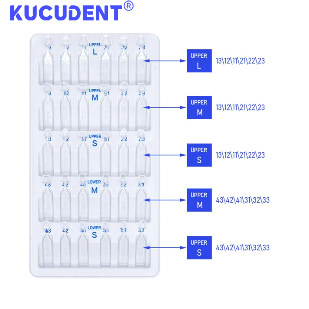 Kit de Moldes para Facetas Den - Teeth Whitening Moulds avaliação e preço